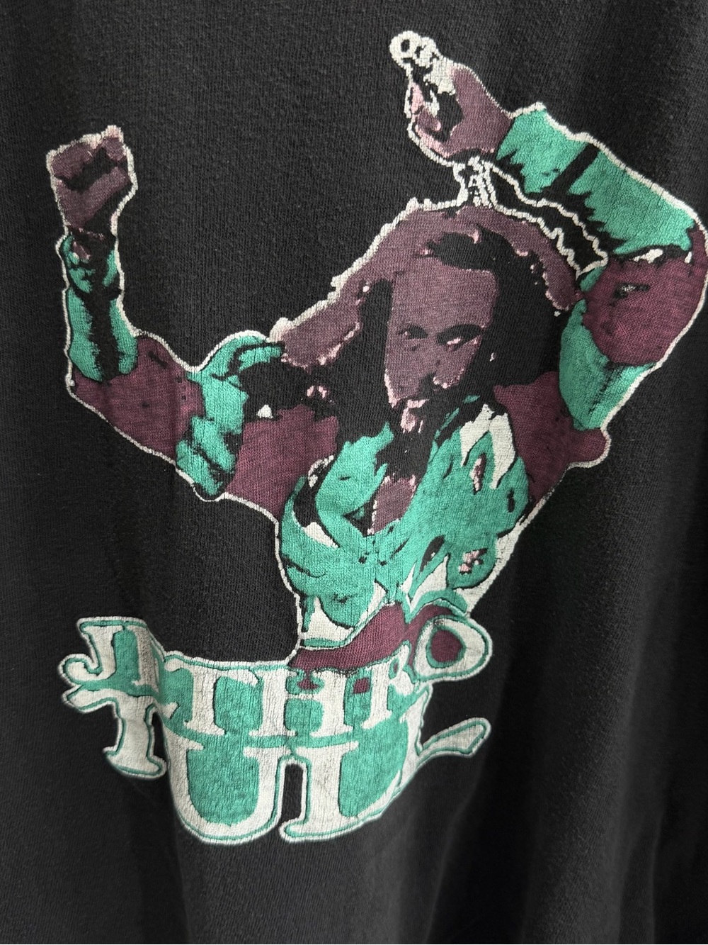 Vintage Jethro Tull Rock Tee 70's Size L - Picture 2 of 12